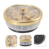 Toddmomy Room Barometer Wall Mounted Aneroid Barometer Indoor Weather Station