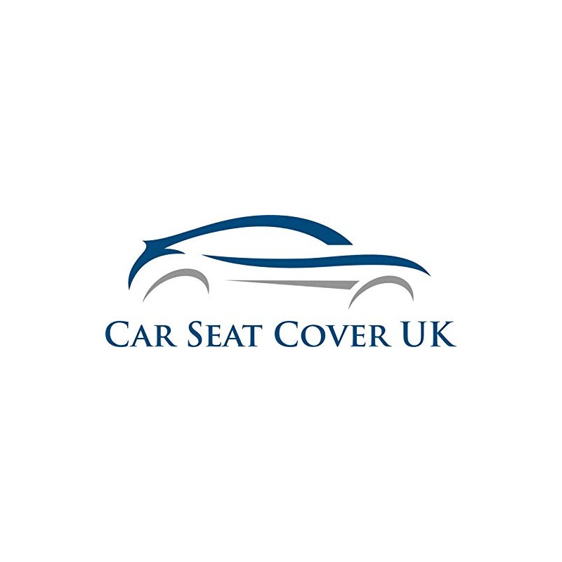 Carseatcover-UK Luxury Black & Blue Car Seat Covers Protectors -