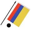 Colombia Table Flag 5'' x 8'' - Colombian Desk Flag