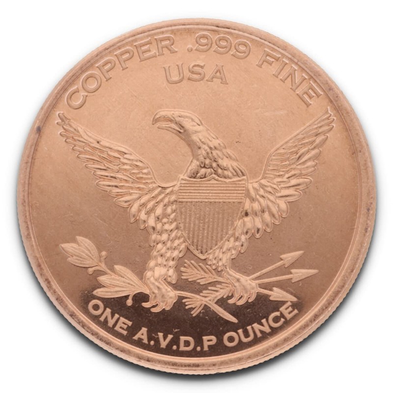 Private Mint 1 oz (AVDP) .999 Fine Copper Hunkpapa Lakota