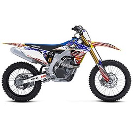 2005-2025 DRZ 400 Merica USA Senge Graphics Complete Kit Compatible with Suzuki