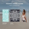 FESHKA Sand Free Turkish Beach Towel (37 x 67) Quick