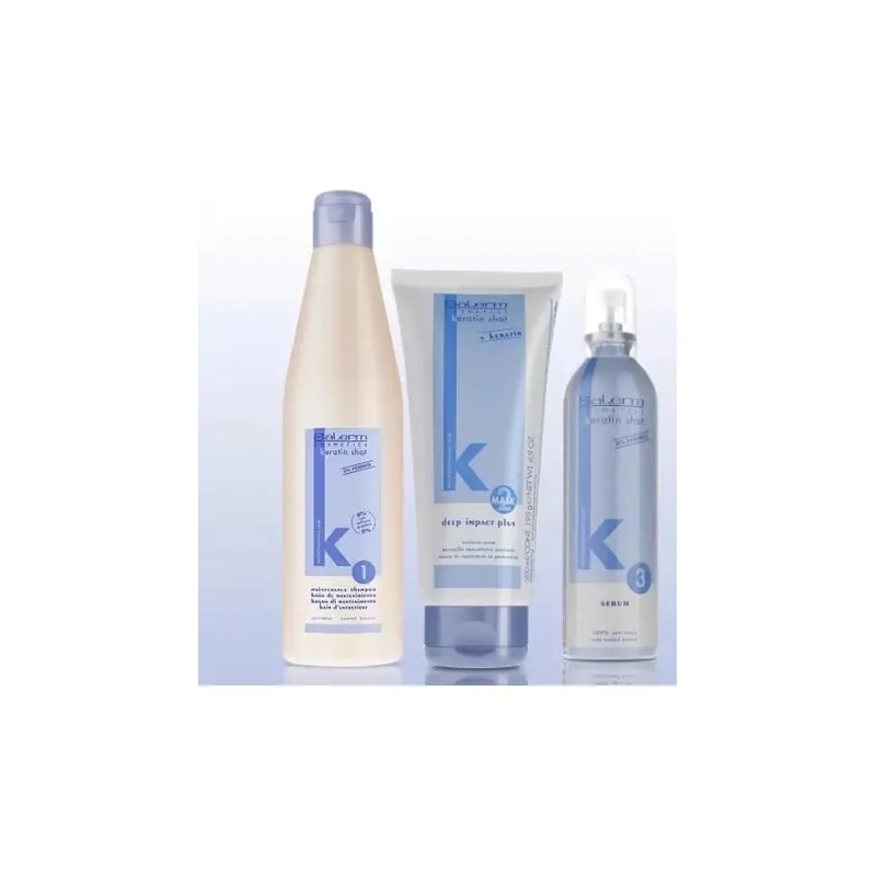 Salerm Mantenim Aliasado Keratin Shot Shampoo Deep Serum