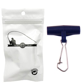 NewShot 20x High-strength Zip Sliders/booms for Boat/Sea Fishing (Blue)