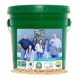 Chickpeas | 25 LBS | Emergency Food Storage Bucket | Non-GMO | Grown on Our Family Farm | Bulk