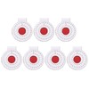 PATIKIL Microfiber Bullseye Targets 4cm, 7Pcs Competition Game Target Shooting