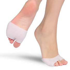 Almohadilla Protector De Juanetes Mangas Corrector Pad, Férula de Soporte de Silicona para el Dedo del pie Que Reduce el Dolor y la Comodidad, Diseño de perforación Transpirable Hombre Mujer