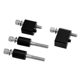 HCmotorku Motorcycle 1-1/4 Inch Driver Floorboard Extension Spacer FloorBoard Outward Extension Kit Fit for Harley Touring Electra Glide Road Glide Road King Street Glide 2009-2022 FL Trikes 2009-2013