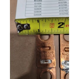 Globe Technologies Corporation Lot Of 2 X 450*F 232*C Fusible Link Globe Tech Model K for Fire Protection