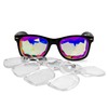 GloFX Snap On Glasses: Interchangeable Snap-On Lens Diffraction Effects |