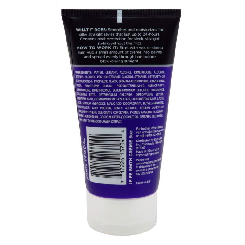 John Frieda Frizz-Ease Straight Fixation Styling Creme - 5 oz