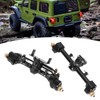RC Car Metal Complete Front Rear Portal Axle Set Assembly