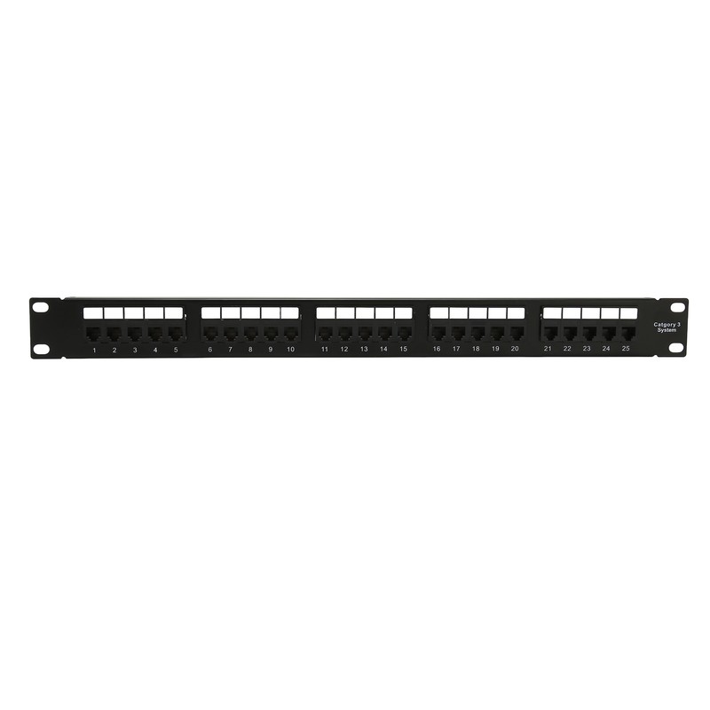 RJ11 Through Coupler 25 Ports Anti Interference Gold Plated Pin