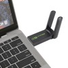 WiFi 6 Adapter USB3.0 2.4GHZ to 5.0GHZ AX1800Mbps MU MIMO