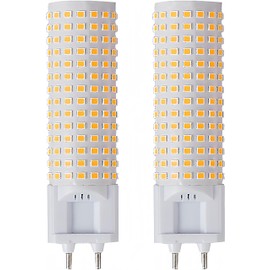 BesYouSel Bombilla LED G12 de maíz, base G12, 18 W, no regulables, 3000 K, luz blanca cálida, 2700 lm, 85 V-265 V, luz súper brillante para el hogar, oficina, arañas, apliques, fábrica de almacén, paquete de 2