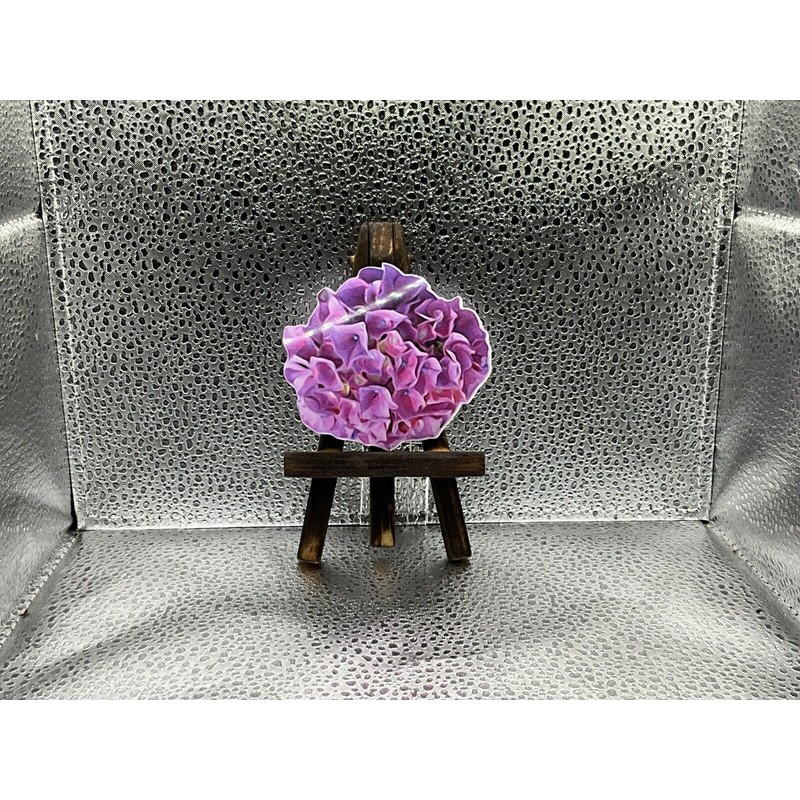 Unbranded HYDRANGEA FLOWER WATERPROOF VINYL STICKERS/DECAL