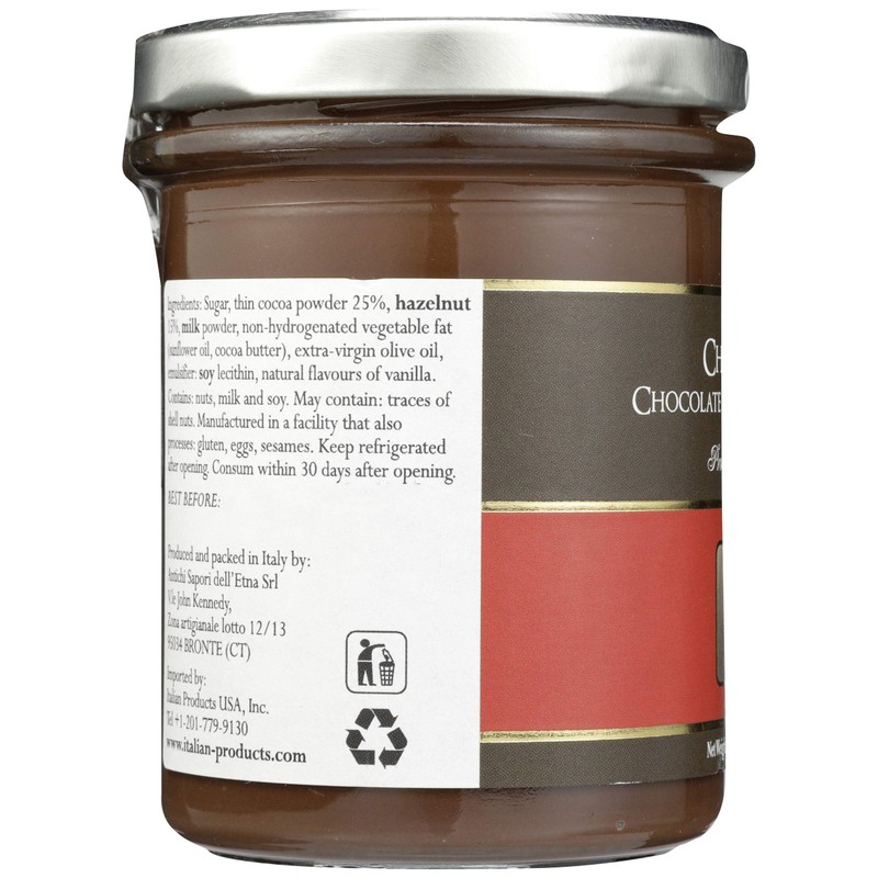 Vincente Delicacies, Hazelnut Cream Chocolate, 7.05 Ounce