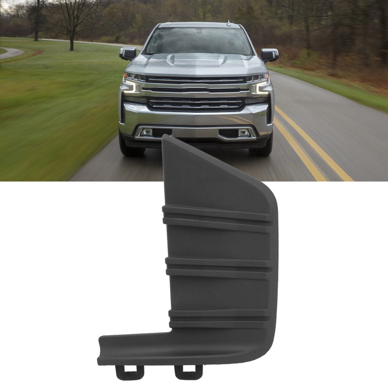 Front Bumper Cover Molding Prevent Collision Replacement for Chevy Silverado
