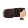 Training Head Maniqui Cabeza Cabello Natural #2 Negro. 66 Cm