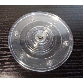 VXB 3" Inch Dia. clear acrylic Lazy Susan Turntable Bearing
