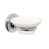 Croydex Flexi-Fix Grosvenor Chrome Easy to Fit Soap Dish ,