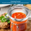 2pcs Canning Funnels for Filling Mason Jars with Strainer, Food