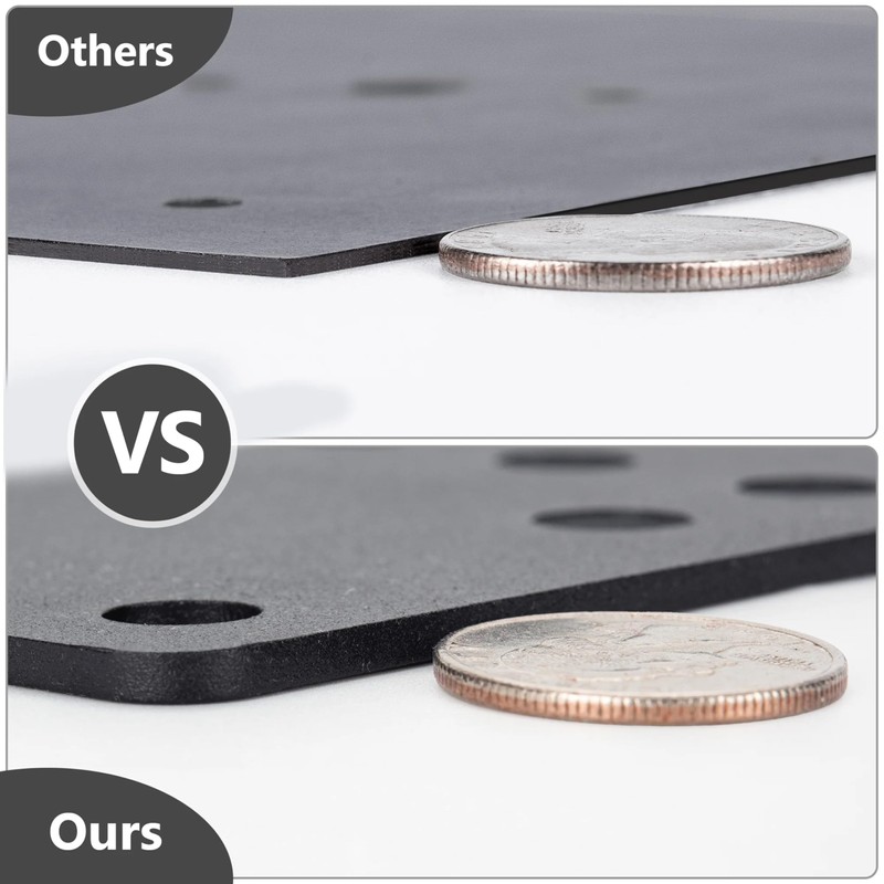 4x4 Post Base, Inner Size 3.6"x3.6" Post Base Brackets, Heavy