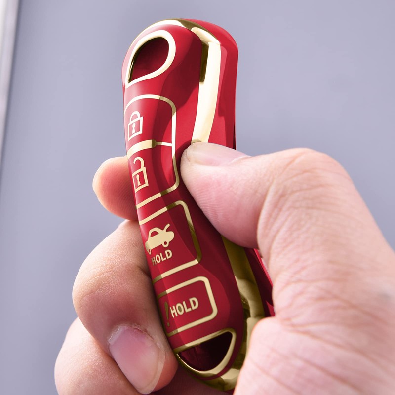 ELOHEI for Mazda Key Fob Cover Case, Compatible with Mazda