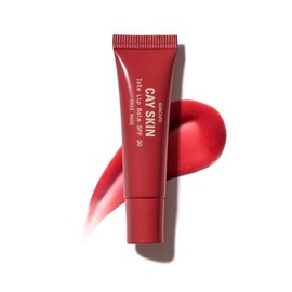 Bálsamo labial Cay Skin Isle SPF 30 – Alto brillo, hidratante + brillo labial ligero en sabor a azúcar moreno de vainilla – Formulado con ingredientes