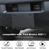 Front License Plate Holder Compatible with Ford Bronco 2021-2024+, Front
