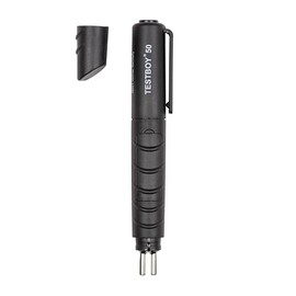 Testboy 50 Brake Fluid Tester (DOT4) Tester (5 LED Illuminated Test Tips, Long Life, Acid and Alkali Proof, Includes Battery, Measuring Range: DOT 4) Black