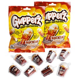 Gupperz Liquid Filled Gummy Candy (Rockin' Root Beer Float)