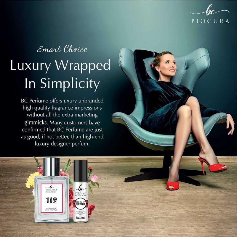 BIOCURA BC Perfume 891 Inspired by Black Pepper, Amber &