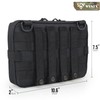 WYNEX Tactical Admin Molle Pouch, Medical EDC EMT Utility Bag