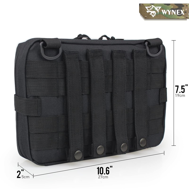 WYNEX Tactical Admin Molle Pouch, Medical EDC EMT Utility Bag