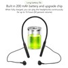 Bluetooth Neckband Headphones IPX7 Waterproof HiFi Stereo Deep Bass Magnetic