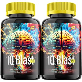 IQ Blast Pro (2 Pack) IQ Blast Pro Brain Supplement Capsules - IQBlast Pro All-Natural