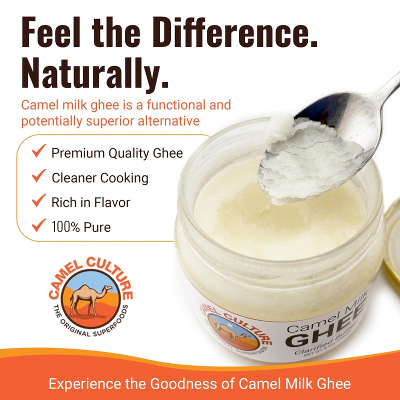 Camel Culture Grassfed Camel Milk Ghee w/Immune Boosting Protein –