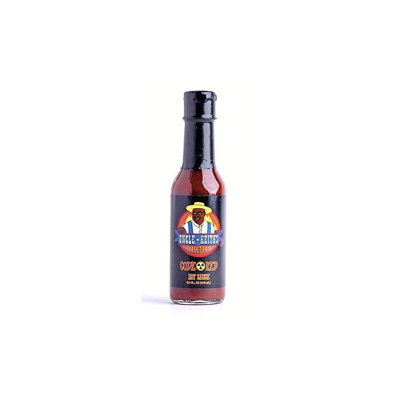 Uncle Keith’s Gourmet Foods - Code Red Hot Sauce, Vegan