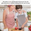 CQQNIU 1 Apron For Kids And 1 Chef Hat For