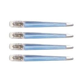 4Pcs Hair Clips for Styling Sectioning, Professional Non Slip Duck Bill Clips Salon Sectioning Clips for Hair Cutting, Hair Styling Hairdresser Accessories for Women (Blue, One size)