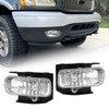 KUAFU Pair Fog Light Compatible with 1999-2004 Ford F-150 F-250