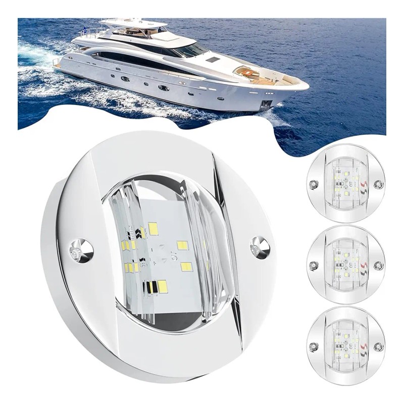 Luces Interiores Para Barcos Marinos, 4 Unidades, Led De 12