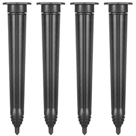 Briwooody 4 Pack Garden Watering Stake Large UV-Protected ABS Plastic Deep Root Irrigation Spike for Trees, Shrubs, Bushes, Shrubs, Flowers, Fruits, Vegetables, Potted Plants (14 Inch)