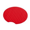 RIDDER Tecno Shower Mat Diameter 55 cm Red