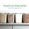 Storeganize Flour Sugar Storage Containers (5.3L/4pk) Great Rice Canisters Sets