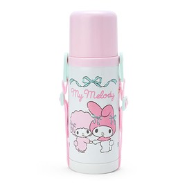 Sanrio 744549 My Melody Kids 2-Way Stainless Steel Bottle
