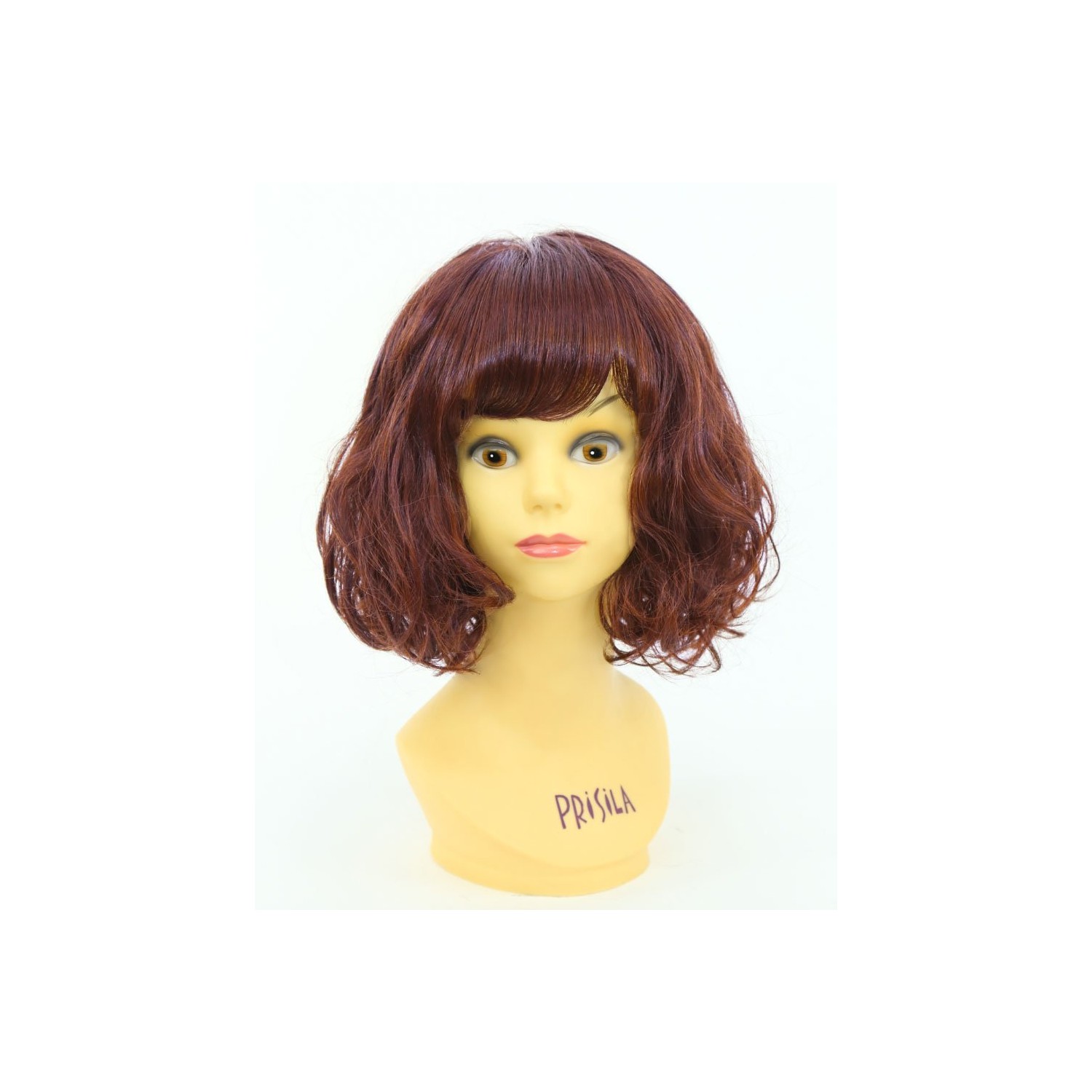 Priscilla A-690 Toy Pooper Mabob All Wig, Heat Resistant, TRB, Red ...