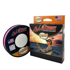 Fins FNS30WTB-1500P Spectra 1500-Yards Windtamer Fishing Line (Pink, 30-Pound)