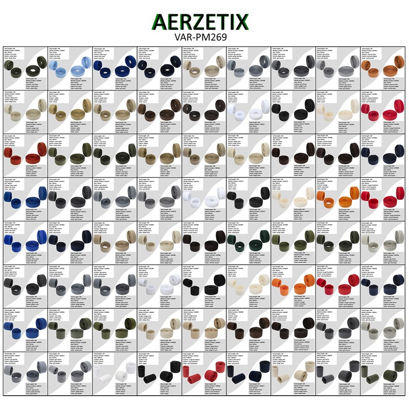 AERZETIX - C66000 - Velcro tape / roll 50 mm